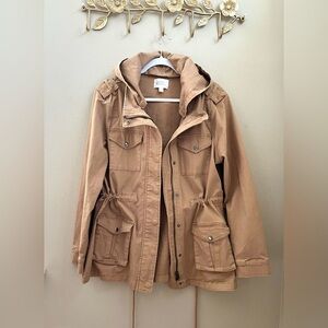 NWOT Market & Spruce Kathleen Cargo Jacket